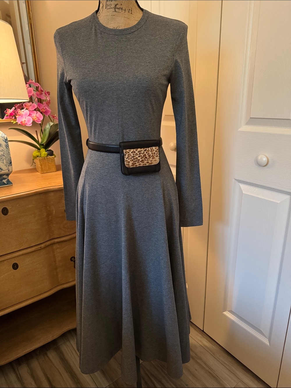 NWT 3-1 Phillip Lim Long Sleeve Jersey Dress